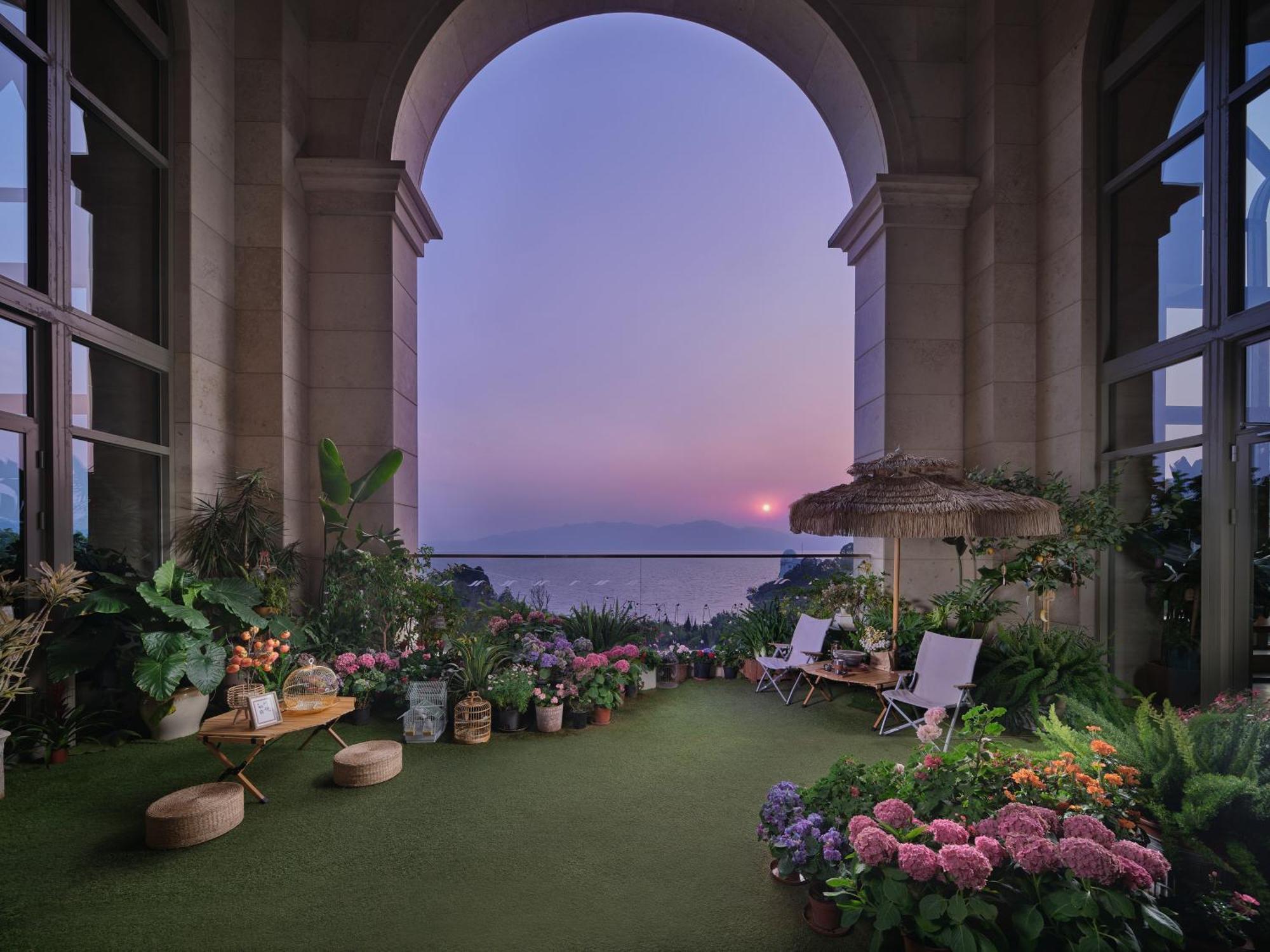 Hilton Yuxi Fuxian Lake Chengjiang  Exteriör bild