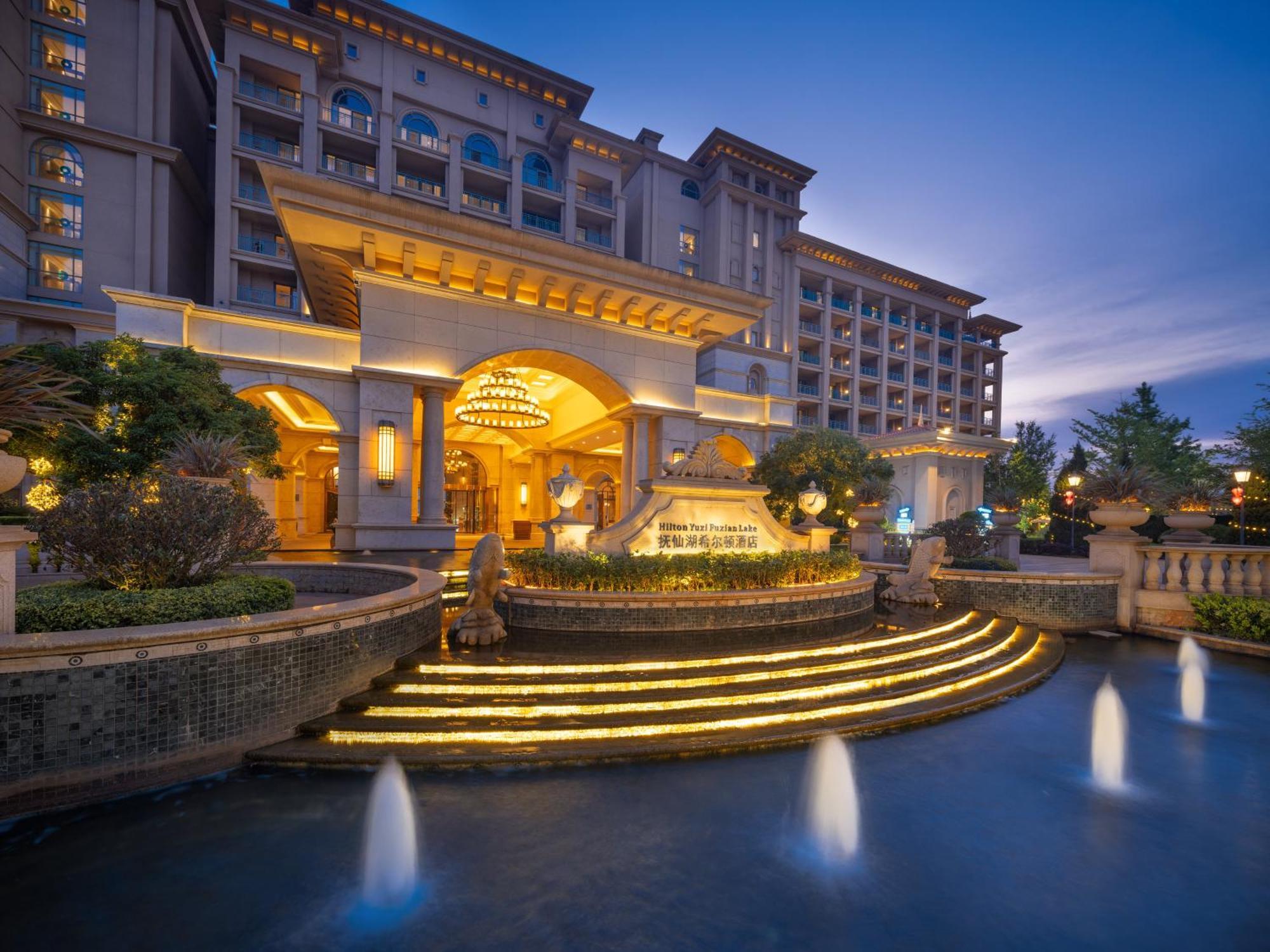 Hilton Yuxi Fuxian Lake Chengjiang  Exteriör bild